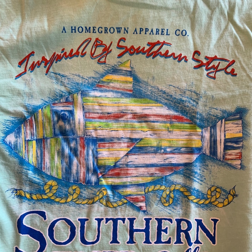Southern Fried Cotton Fish Tee